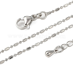 Brass Ball Chain Necklaces for Women&nbsp;NJEW-D302-32P