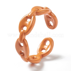 Spray Painted Brass Cuff Rings&nbsp;RJEW-H545-03