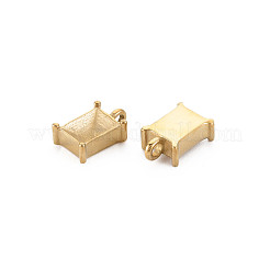 Ion Plating(IP) 304 Stainless Steel Pendant Rhinestone Settings&nbsp;STAS-N097-211LG