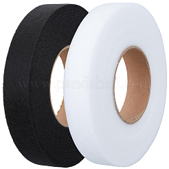4 Rolls 2 Colors Double-sided Fabric Fusing Tape Adhesive Hem Tape&nbsp;DIY-CY0003-73