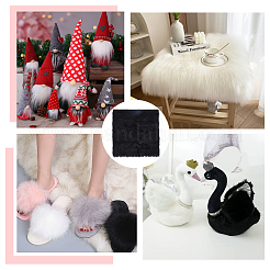 Imitation Rabbit Hair Faux Fur Polyester Fabric&nbsp;DIY-WH0032-91B
