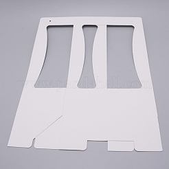 Foldable Inspissate Paper Box&nbsp;CON-WH0079-06D