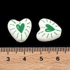 Printed Handmade Porcelain Beads&nbsp;PORC-G016-01B