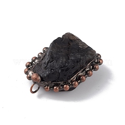 Natural Smoky Quartz Pendants&nbsp;G-F739-10R-04