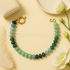 2Pcs Natural Mixed Gemstone Beads Stretch Bracelets&nbsp;BJEW-HY0002-03B