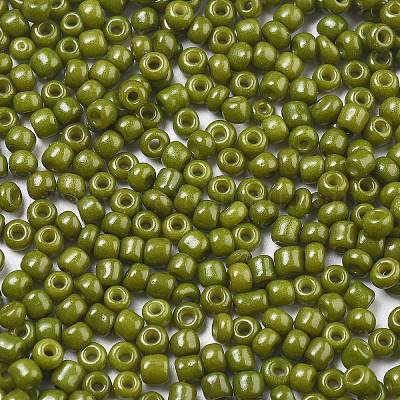 Baking Paint Glass Seed Beads&nbsp;SEED-S002-K9-1