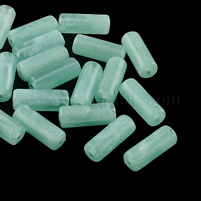 Column Imitation Gemstone Acrylic Beads&nbsp;OACR-R030-08-1