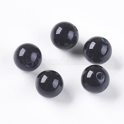 Natural Black Onyx Beads&nbsp;G-K275-13-5mm-1