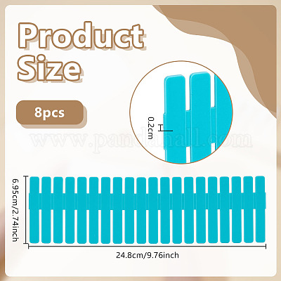4Pcs PP Plastic Multi-Function Drawer Divider&nbsp;DIY-WH0061-068C-1
