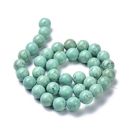 Natural Howlite Beads Strands&nbsp;G-C180-17C-1
