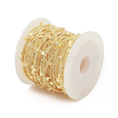 Brass Curb Chains&nbsp;CHC-M025-05G-1