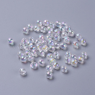 Eco-Friendly Transparent Acrylic Beads&nbsp;PL732-2-1
