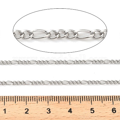 304 Stainless Steel Twisted Chains Curb Chains&nbsp;CHS-B009-01C-P-1