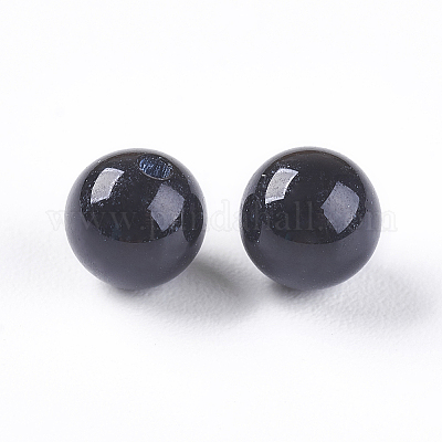 Natural Black Onyx Beads&nbsp;G-K275-13-5mm-1