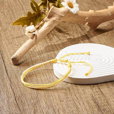 Waxed Polyester Multi-strand Bracelet&nbsp;BJEW-JB07892-02-1
