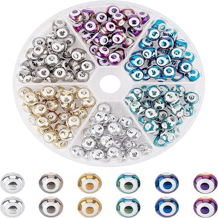 Electroplate Glass Beads EGLA-NB0001-13-1