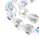 Electroplate Glass Beads Strands&nbsp;EGLA-T028-01B-3