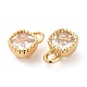 Glass Charms&nbsp;KK-F855-10G-2