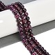 Natural Gemstone Ruby Round Beads Strands&nbsp;G-O017-6.5mm-06-3