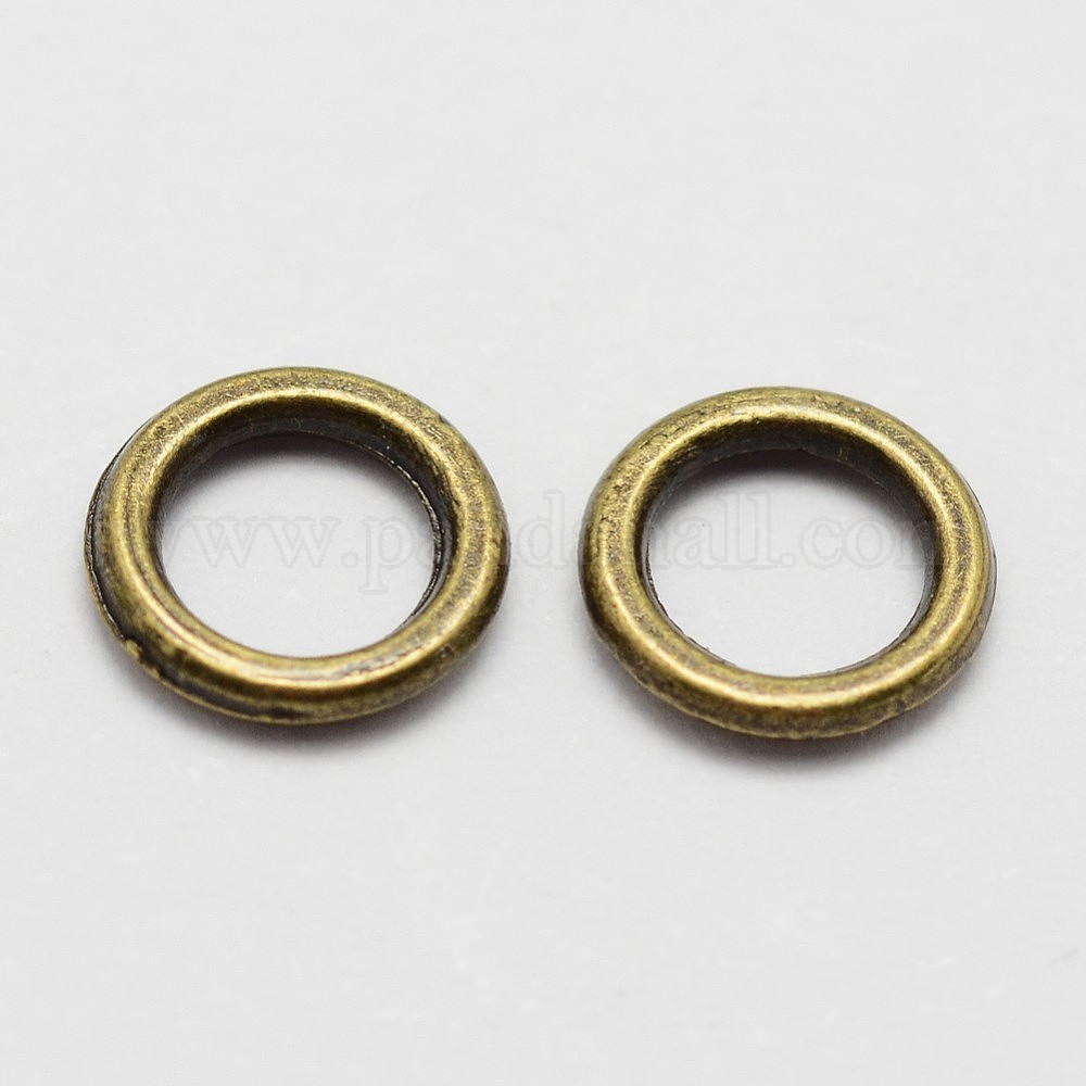 Wholesale Alloy Soldered Closed Jump Rings - Pandahall.com