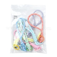 7Pcs 7 Colors Polyester Lanyard Hand Mobile Straps&nbsp;MOBA-FS0001-03