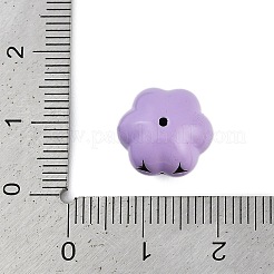 Halloween Theme Spray Painted Alloy Beads&nbsp;PALLOY-D029-03F-RS