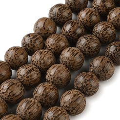 Natural Coconut Wood Beaded Strands&nbsp;COCB-P002-10B