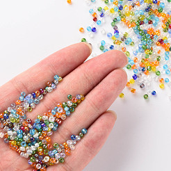 Round Glass Seed Beads&nbsp;SEED-A007-3mm