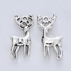 Tibetan Style Alloy Pendants&nbsp;TIBE-R316-040AS-RS