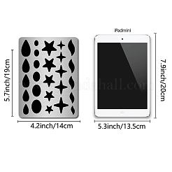 Custom Stainless Steel Cutting Dies Stencils&nbsp;DIY-WH0289-001