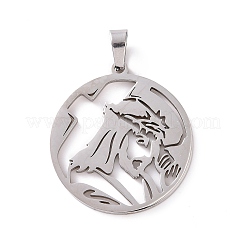 Non-Tarnish 201 Stainless Steel Pendants&nbsp;LS-STAS-G273-06P