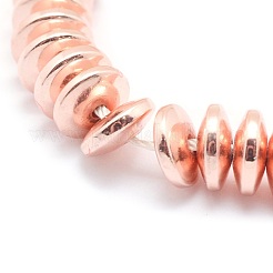 Electroplate Non-magnetic Synthetic Hematite Beads Strands&nbsp;G-L485-05B-RG