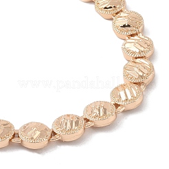 Brass Link Chain Bracelets for Women Men&nbsp;BJEW-P324-01D-KCG
