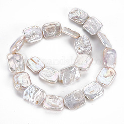 Natural Keshi Pearl Beads Strands&nbsp;PEAR-S020-K05