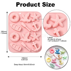 6 Different Shapes Silicone Molds&nbsp;ST-CJ0007-30