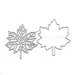 Autumn Theme Maple Leaf Carbon Steel Cutting Dies Stencils&nbsp;DIY-R079-014