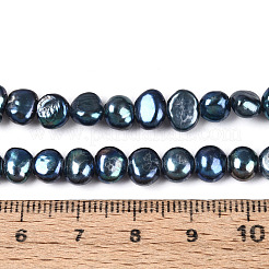 Natural Cultured Freshwater Pearl Beads Strands&nbsp;PEAR-I004-01C