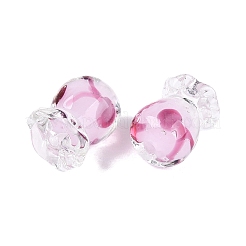 Inner Flower Handmade Lampwork Beads&nbsp;LAMP-Q039-13A