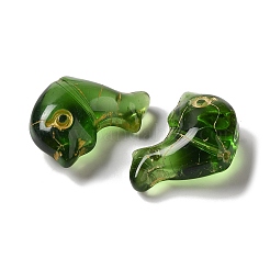 Transparent Lampwork Beads&nbsp;LAMP-P065-05A-02