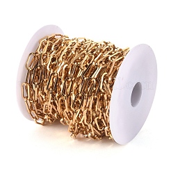 304 Stainless Steel Paperclip Chains&nbsp;CHS-L022-05G