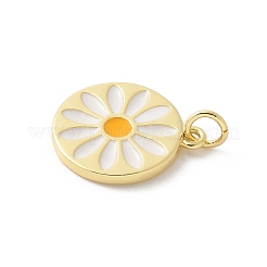 Brass Enamel Pendants&nbsp;KK-P294-29G