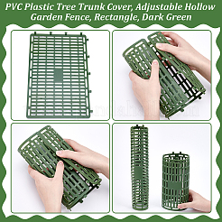 PVC Plastic Tree Trunk Cover&nbsp;AJEW-WH0609-625