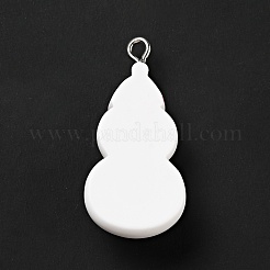 Christmas Opaque Resin Pendants&nbsp;X-RESI-G043-A09