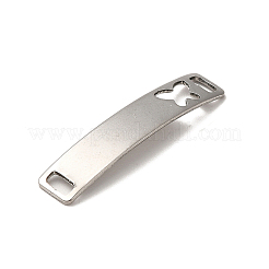 Tarnish Resistant 201 Stainless Steel Connector Charms&nbsp;STAS-D244-31P-A