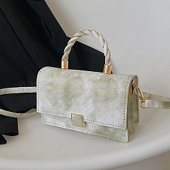 DIY Imitation Leather Sew on Women's Marble Pattern Handbag Making Kits&nbsp;DIY-WH0320-18C