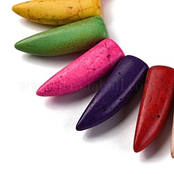 Synthetic Turquoise Beads Strands&nbsp;G-C147-22B