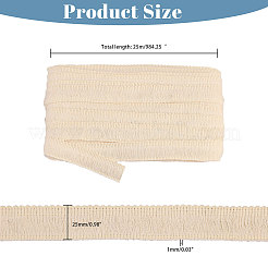 Polyester Tassel Fringe Trimming&nbsp;OCOR-WH0090-006A
