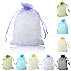 Organza Bags Jewellery Storage Pouches Wedding Favour Party Mesh Drawstring Gift&nbsp;OP-FS0001-04A