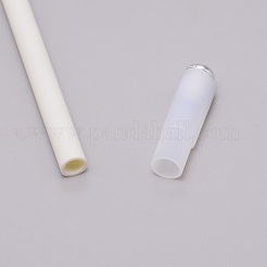 Plastic Pen with Alloy Bottom&nbsp;AJEW-WH0239-83D