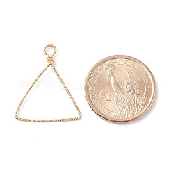 Copper Open Back Bezel Pendants&nbsp;PALLOY-JF01151-04